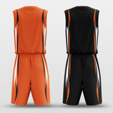 Black&Orange Murmur Reversible Basketball Set