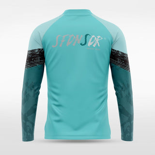 Mint Embrace Splash Custom 1/4 Zip Jersey