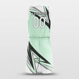 Classic 70 Sublimated Basketball Team Set Green