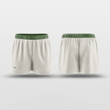 Green&White Custom Reversible Shorts