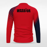 Red Historic Babylon Sublimated 1/4 Zip Top