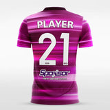 Custom Pink Men's Sublimated Soccer Jersey