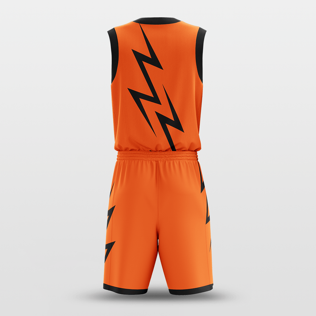 Orange Thunder Sublimated Basketball Team Set