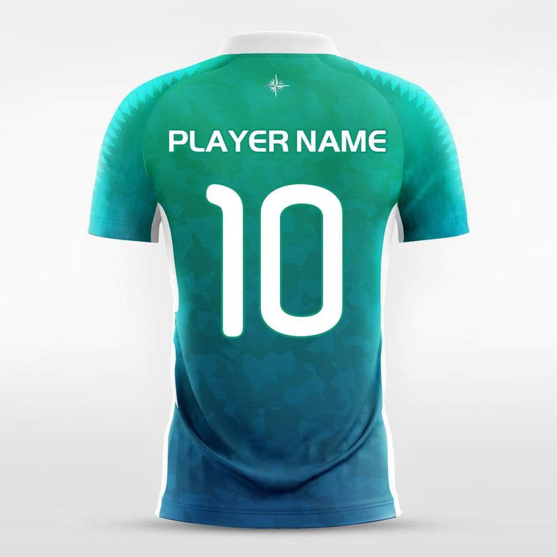 Windy Sand - Customized Men's Sublimated Soccer Jersey Design-XTeamwear