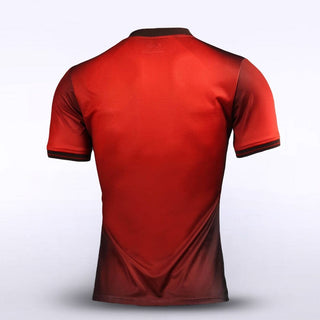 Custom Red Men's Sublimated Soccer Jersey