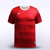 Red Capsule Soccer Jersey