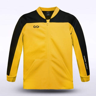 Kid Zip Top for Team Yellow