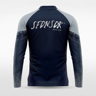 Navy Embrace Splash Sublimated 1/4 Zip Top