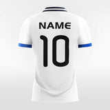 White Soccer Jersey Design