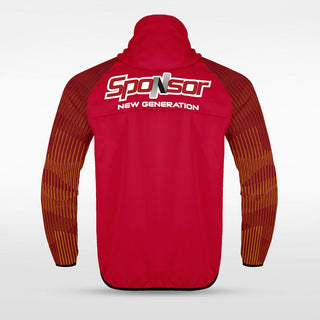 Red Embrace Orbit Full-Zip Jacket for Team