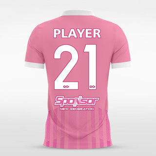 Pink Men's Team Soccer Jersey Design