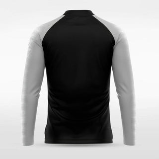 Black Embrace Radiance Men 1/4 Zip Jersey for Team