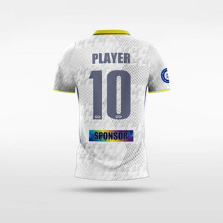 Custom White Kid's Sublimated Soccer Jersey