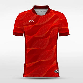 Red Streamer Men's Jersey 