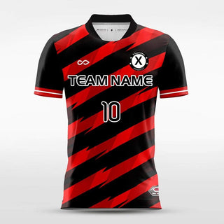 Black Men's Soccer Jersey