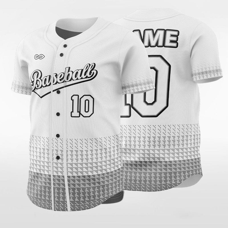 Ink 2 - Custom Men Sublimated Button Down Baseball Jersey-XTeamwear
