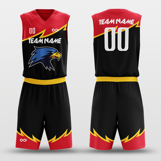 Customized Hawks Reversible Basketball Set