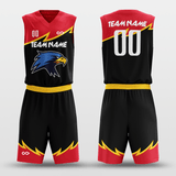 Customized Hawks Reversible Basketball Set