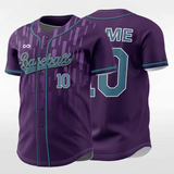 Serpent - Customized Men's Sublimated Button Down Baseball Jersey