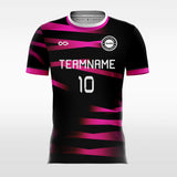 Black Pink - Customized Men's Sublimated Soccer Jersey