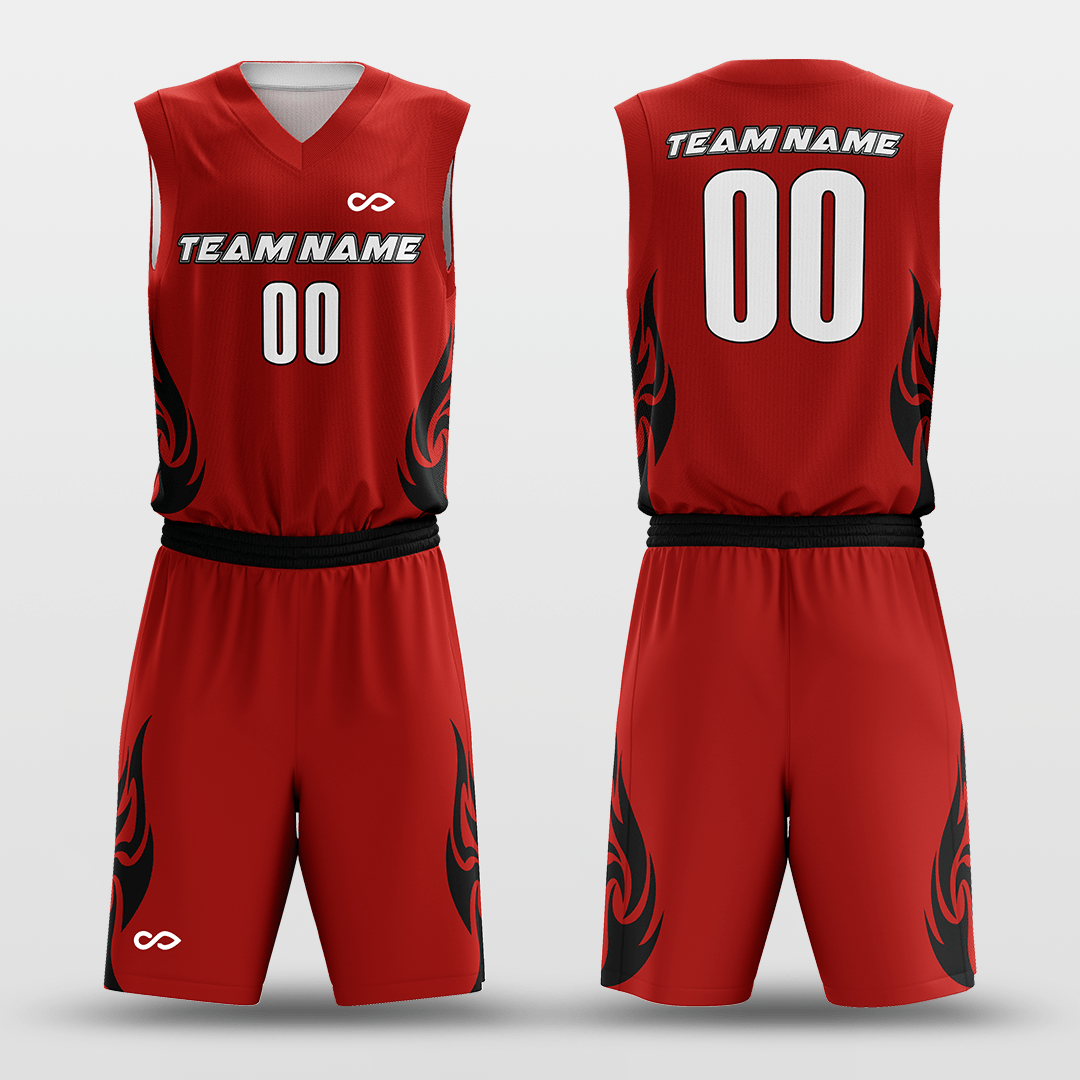 Origami - Custom Reversible Sublimated Basketball Jersey Set-XTeamwear