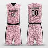 Customized Pink Panther Reversible Basketball Set