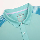 Green Star Custom Sublimated Polo Details