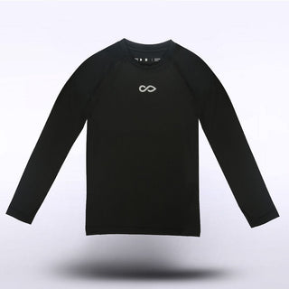 Dragon Vein Kid Top Long Sleeve Black