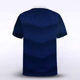 Custom Navy Blue Kid's Soccer Jersey