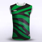 Green Sublimated Football Vest