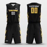 BlackSpark Sublimated Basketball Uniform