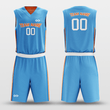 Customized Lake Reversible Basketball Suit
