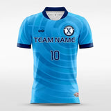 Blue Men Soccer Jersey