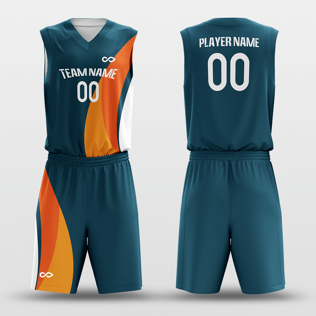 Jungle Sublimated Basketball Uniform