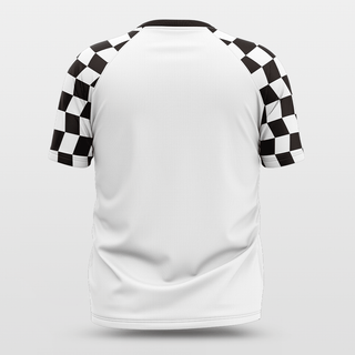 Checkerboard Customized Jerseys White