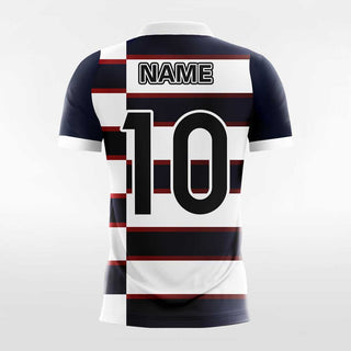 Custom Black Men's Sublimated Soccer Jersey