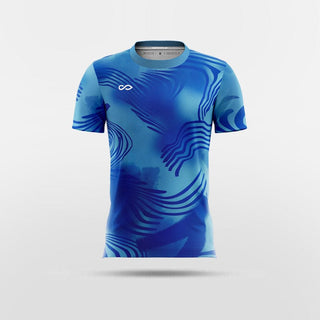 Blue Limited Secret Soccer Jersey