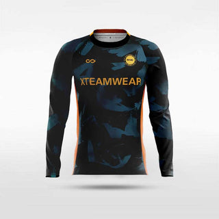 Ink Long Sleeve Soccer Jersey