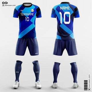 Custom Soccer Team Jerseys Kit Blue