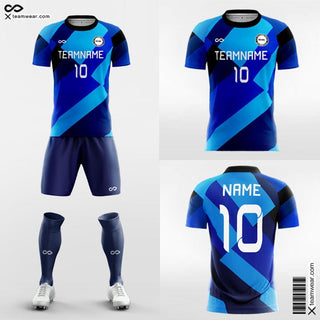 Custom Soccer Team Jerseys Blue