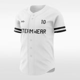 Pure - Customized Men's Sublimated Button Down Baseball Jersey