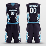 Customized Feather Reversible Basketball Suit