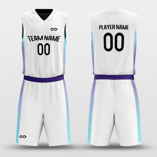 Black&White Sublimated Basketball Set