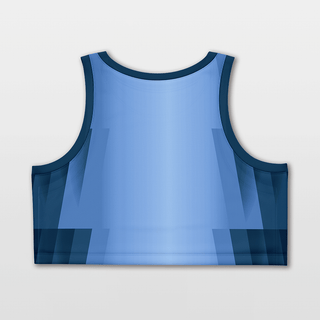 Custom Women's Loose Sleeveless Workout Crop Tops Design