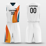 Jungle Sublimated Basketball Team Uniform