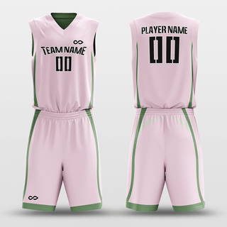 Pink&Green Reversible Basketball Set