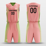 Pink&Green Reversible Basketball Set