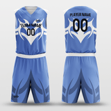 Blue&White Basketball Set for Team