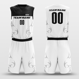 Customized Spades Reversible Basketball Suit