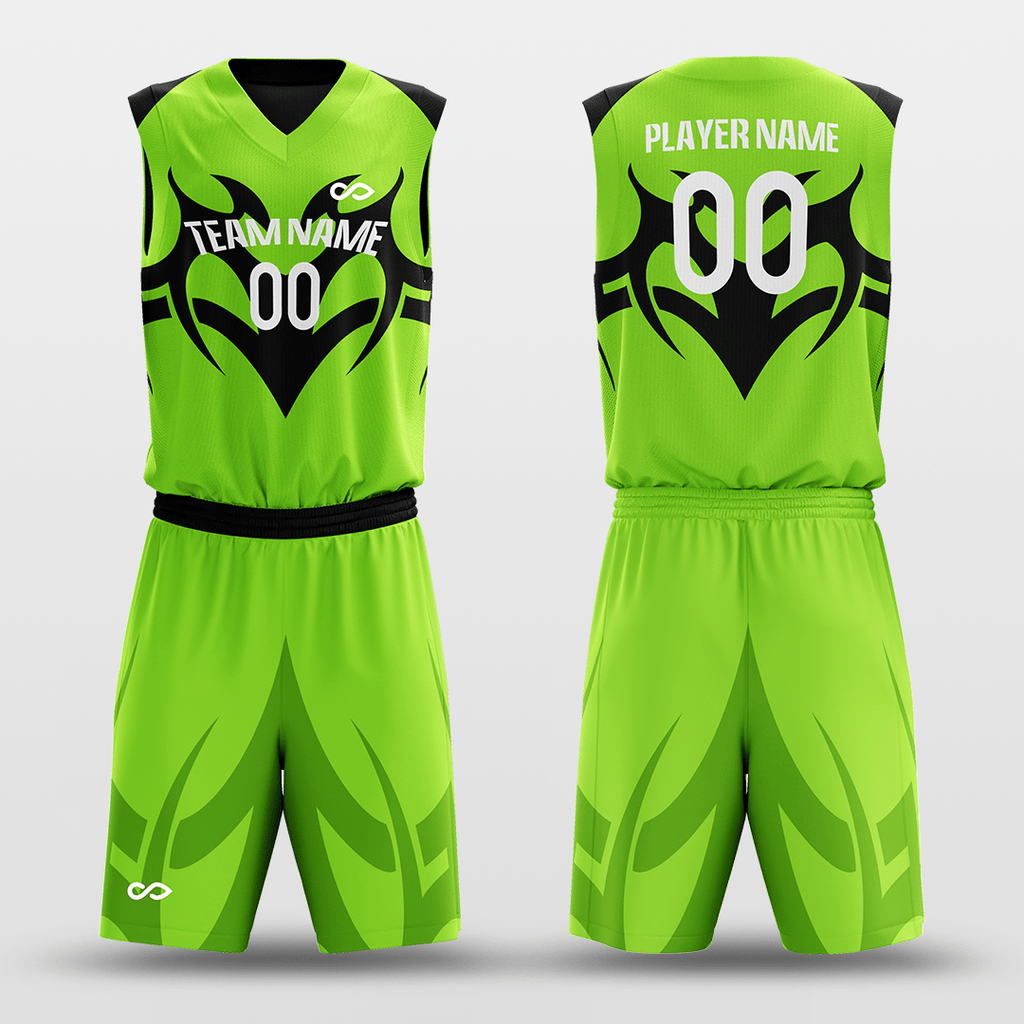 Black&Green Basketball Set for Team